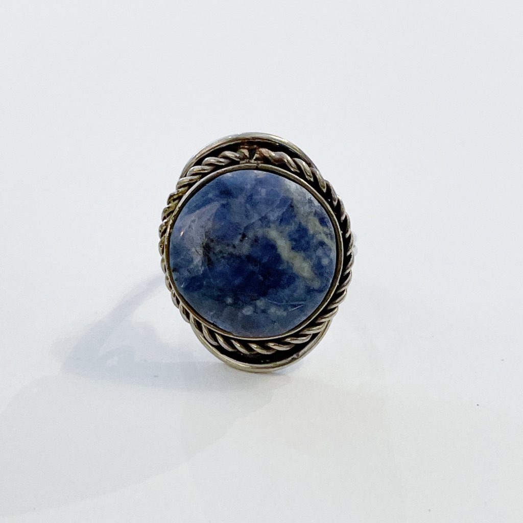 Lapis Adjustable Ring